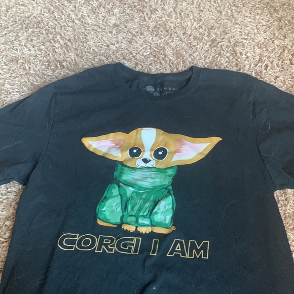 2 Star Wars Yoda t-shirts, Womens S, Childrens XL, black and green. - Picture 3 of 7